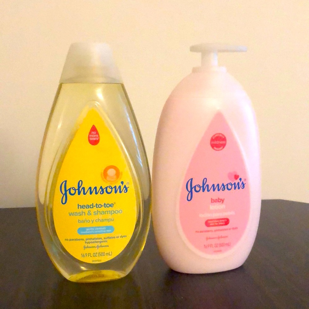 Johnson& Johnson Head to toe  body wash and lotion
